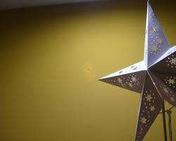 Christmas Star Yellow Background.JPG